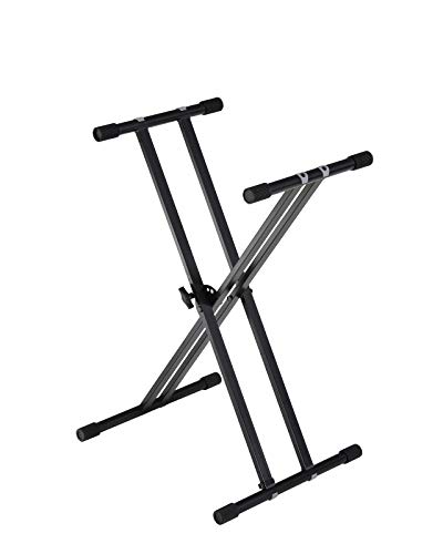 FITUEYES Double-X Keyboard Stand Adjustable eavy Duty Premium Stand
