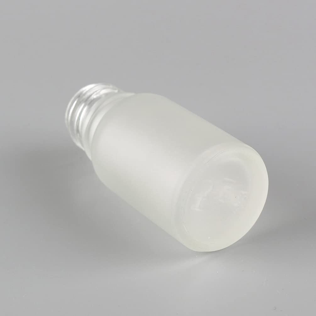 24 Pièces 10ml Flacons en Verre Transparent Mat avec Pipettes, 10 ml Bouteilles Compte-gouttes en Verre Vides avec Bouchon à Vis Argent Pour Les Huiles Essentielles Aromathérapie