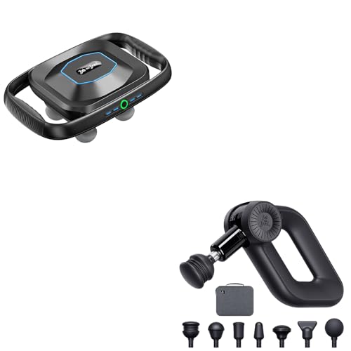 Image of BOB AND BRAD D6 Pro Massage Gun and TheraPanel 4-Head Massage Gun
