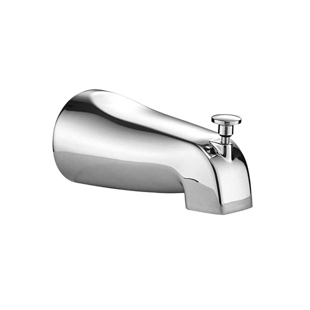 Jnfidosr Chrome Bathroom Bath Shower Bathtub Faucet Slip Fit Tub Spout With Diverter,Tub Faucet Replacement,Tub Spout Shower Attachment