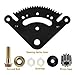 Slother 19 Teeth Steering Sector Pinion Gear Rebuild Kit Fit for John Deere 102 115 125 LA100 LA105 LA120 D125 D130 D140 X145 L Series Lawn Tractors GX21924BLE GX21924 GX20053 GX25785 1404-1108