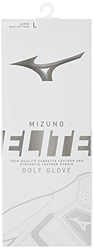 Mizuno 2020 Elite Golf Glove White/Black, Large, Left Hand - Image 4