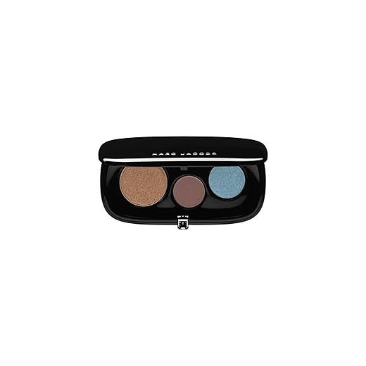 Style Eye-con No.3 - Plush Shadow Marc Jacobs Beauty the Shoe Gazer 110 - Peachy Bronze Sheen/ Matte Taupe Brown/ Light Turquoise Blue Sheen | New