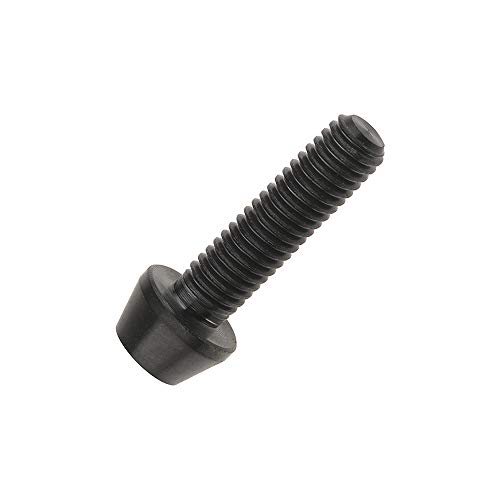 Image of Titanium Ti Bolt M5x9 16 18 20 25 30 35 40 45 50 55 60mm Tapered Head Screws Pack of 4 (M5x18mm, Black)