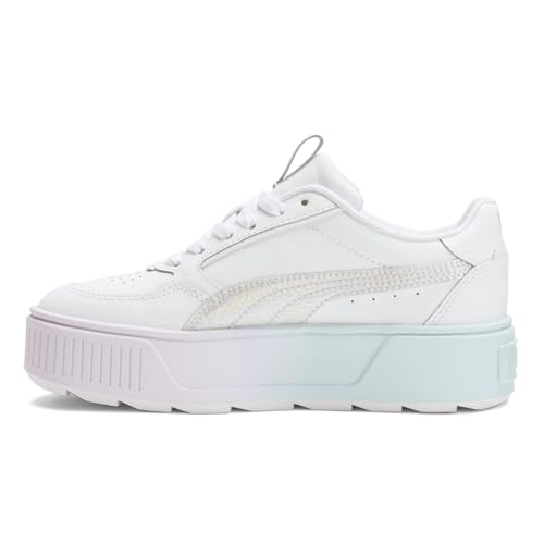PUMA Kids Girls Karmen Rebelle Bfly Platform Sneakers Shoes Casual - White - Size 5.5 M3