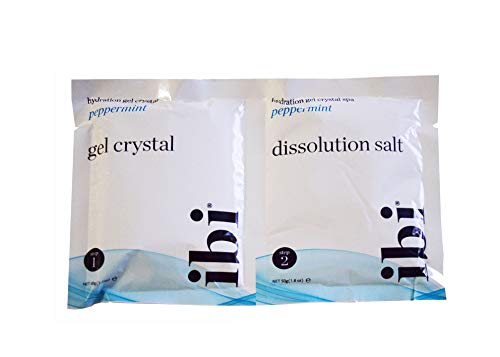 IBI Pedi Spa Packets Peppermint Spa Gel, 10 Set