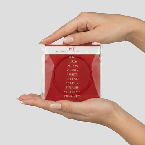 Luck Strings 2-Pack Red Bracelets for Protection and Good - Kabbalah Red Knot Amulet, Adjustable Nylon Cord Bracelet for Women, Men, and Friendship Gifts