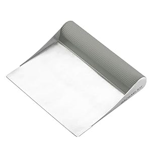 Rachaelraytoolsandgadgetsstainlesssteelpastryscraperbenchscrapekitchentoolforbakingandcookingdishwashersafeseasaltgray6x5x1in Urban Country Home Decor Rachael ray tools and gadgets stainless steel pastry scraper bench scrape kitchen tool for baking and cooking dishwasher safe sea salt gray 6x5x1in urban country home decor