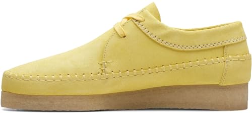 Clarks Weaver homme chaussures basses en daim marron avec lacets style Wallabee