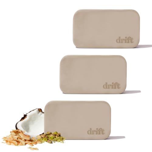 Image of Drift Car Air Freshener - The Original Stone Air Freshsener - Car Odor Eliminator - Long Lasting Scent - Car Accessories - Metal Clip - Coconut Pistachio 3 Pack Refill - NO CLIP INCLUDED