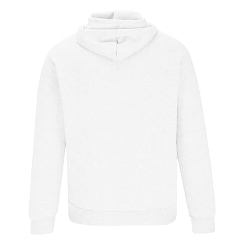 NATHGAM Man's Long Sleeve Pullovers Pockets Drawstring Fashion Loose Fit Winter Casual Hooded with Face Cover Mask3