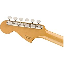 Fender Vintera ’60s Jaguar Touche Pau Ferro Turquoise océan - Les Beatles, Paul McCartney, John Lennon, RIngo Starr, George Harrison Fender Vintera '60s Jaguar Touche Pau Ferro Turquoise océan – Image 6