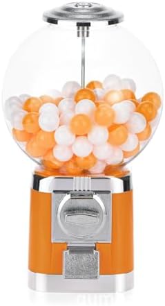 Bulk Vending Machine for Coffee Pods, Gashapon Capsule Dispenser, Coin Operated Mini Toy & Candy Machines, Round Ball Prize Dispenser for Kids & Parties