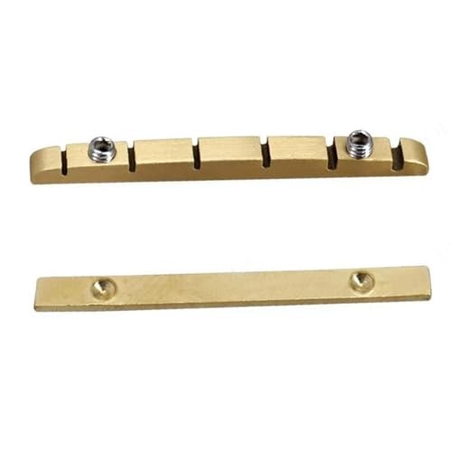 Sillet de guitare électrique 6 cordes en laiton durable de qualité supérieure