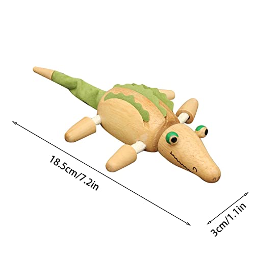 Brinquedo de figuras de animais de - Figuras de montessori para crianças | Ornamento de mesa de croc