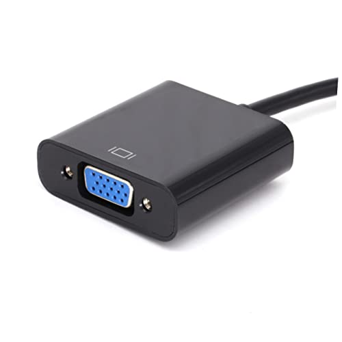 BESTonZON 3 Pecas conversor de cabo macho para fêmea dvi para cabo para computador cabo dvi para vga