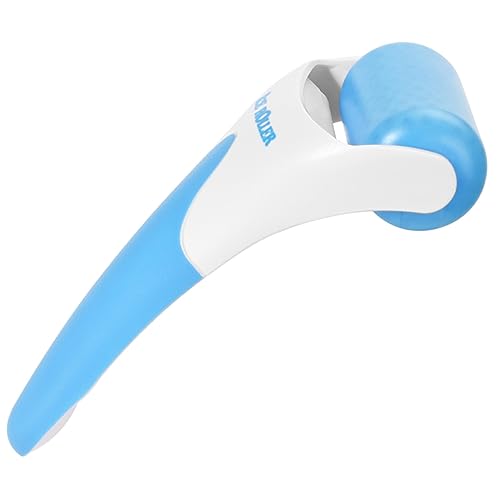 BESTYASH masajeador de rodillos hinchazón facial piel Arruga ojos skincare skin care eye massager face massager Roller de masajeador de cara rodillo de hielo cara ojo el plastico Sky-blue