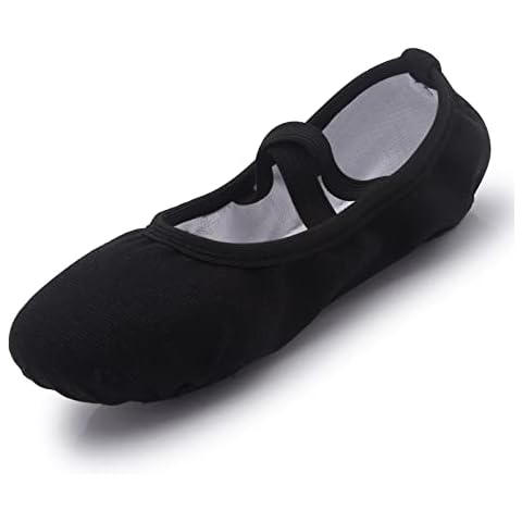 Acfoda Ballettschuhe Mädchen Ballettschläppchen Tanzschuhe Ballerina Schuhe Ballett Schläppchen Cover