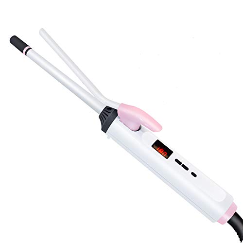 Yitrust Small Curling Iron 9mm Hair Curler Thin Wand 3/8 inch for Short Hair.