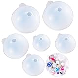 Es perfecto para usar con resina. Puede agregar perlas, purpurina, color e imágenes para hacer sus propias perlas, fáciles de quitar, la resina es clara y brillante sale de forma. Ofrezca mucho espacio para su creatividad. Este es también un gran regalo para amigos.