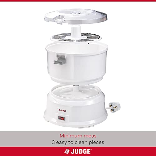 Judge Electric Potato Peeler, Fully Automatic Rotating, Vegetable Peeler 1kg Capacity
