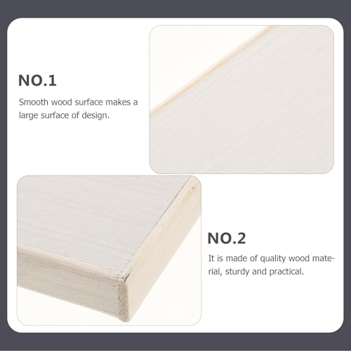 Tablero de dibujo de madera beige de superficie lisa, caballete de alta estabilidad 6