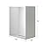 WOODBRIDGE 60 in. L x 32 in. W x 75 in. H Alcove Solid Surface Shower Combo Kits with Glue Up Shower Walls in High Gloss White and Curbless Shower Base with Center Drain in White