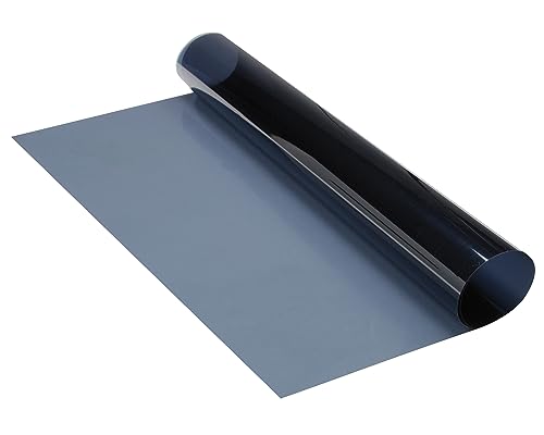 Image of FOLIATEC Window Tint Film, Midnight Dark, 51 x 400 cm + 76 x 152 cm, with ABG, 85% Blackout