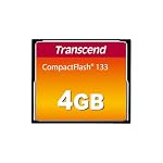 Transcend – Transcend CFCard 4GB 133x, TS4GCF133, Schwarz