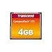 Transcend CFCard 4GB 133x, TS4GCF133, Schwarz