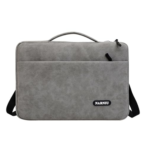 Sac ordinateur portable en PU 12 à 16 pouces antichoc avec bandoulière