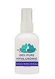 Anti Aging Wrinkle Serum of 100% Pure Hyaluronic Acid for Face - No Alcohol, No Parabens, Vegan & USA - Hyaluronic Levels Simply Decrease with Age Causing Sagging, Wrinkles, Dry Skin & Fine Lines 1oz