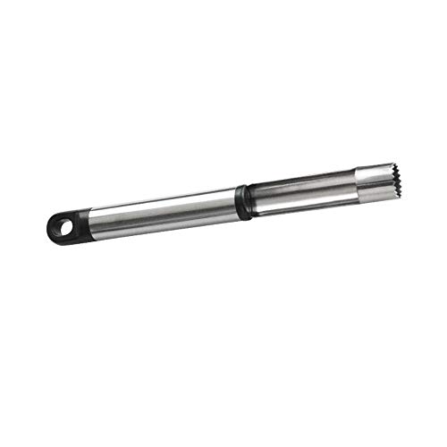 Stainless Steel Apple Corer Antrader Fruit Core Remover Tool with Sharp Serrated Blade