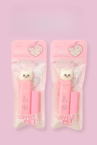 Image of Adorable cat-Shaped erasers with Cute Packaging. Soft Material, Easy to Erase, Individually Packed for Kids and Students. Perfect for School, Art, and Gifts (Cute cat2)