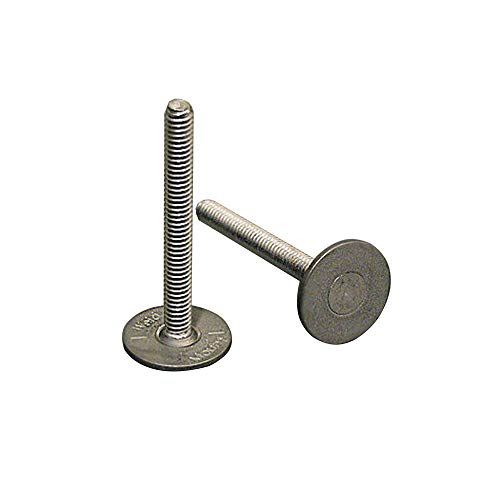 Weld Mount 1" Tall Stainless Panel Stud w/0.62" Base & 8 x 32