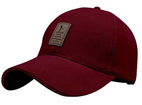 Image of Combo Stylish Sport Summer Cap with Adjustable Buckle Closure and Air Holes for All Sports, Baseball.Cap for Men's and Boy's Cap (Pack of 2)