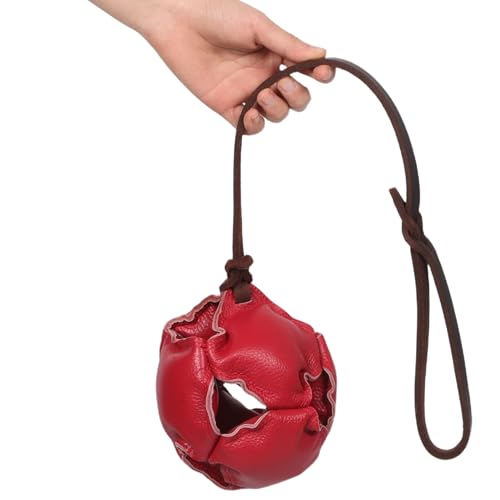 Balle d'entraînement pour chien rouge interactive de stimulation - 5