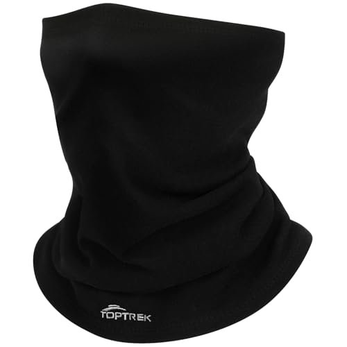 toptrek Schlauchschal Herren Damen Winter, Winddicht Warm halstuch, Hochelastisch Atmungsaktiv Halswärmer, Multifunktionstuch für Outdoor Laufen Radfahren Skifahren...