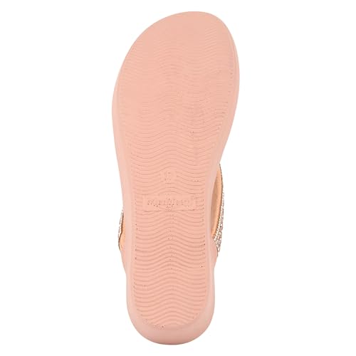 Image of Medifeet Slip-On Wedges Sandals II Rhinestones and Crystals Sandals II Cushion Fashion Sandals For Women's