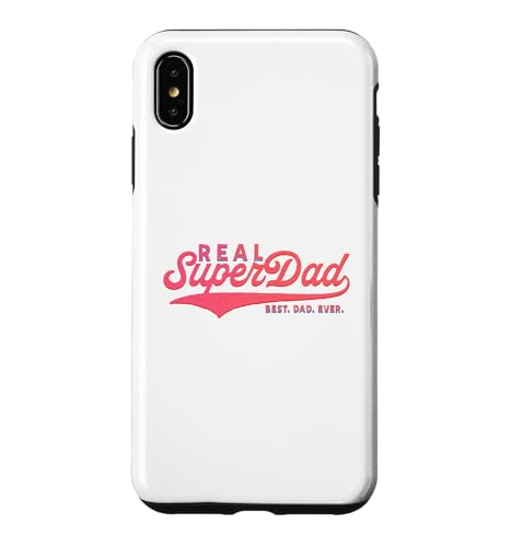 Best Dad Ever REAL Super Dad �X�}�z�P�[�X iPhone XS Max �p