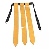 RNXRZANK 3xFlag Football Belt Waist Belt with Flags Pointed PVC Streamer Rugby Flag Belt Waist Flag for Teens Kids Adults Sports Outdoor