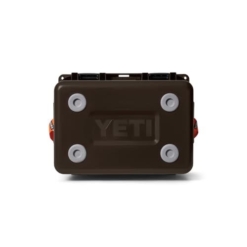 Image of YETI LoadOut 30 GoBox Divided Waterproof Cargo Case, Dry Box, Camera Case, Fishing Tackle Box, Wetlands Brown