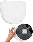 【PROTECTION ANTISTATIQUE】: Ces sous-pochettes sont traitées pour éliminer l'électricité statique et protéger vos disques vinyles de la poussière et des décharges