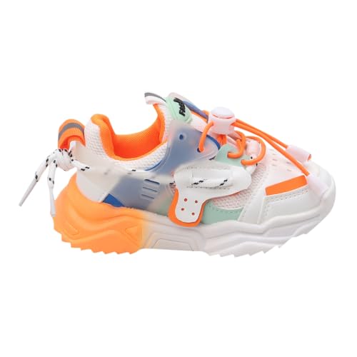 Image of Hopscotch Boys Lace Up Athletic Shoes in White Color
