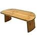 LXT PANDA Tabouret de méditation, Banc de méditation Pliant pour Chaise de méditation, Tabouret à Genoux en Bambou Seiza Bench - Idéal pour Vipassana et la méditation transcendantale.