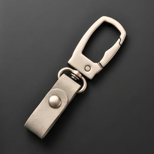 Image of THE MEN THING - Stylish Multicolor Stainless Steel Keychain for Men & Boys (FORGECLIP GREY)