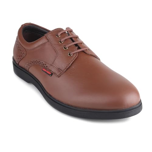 Image of Red Chief Lace Up|Casual Shoe for Men|Low Ankle|Flexible,Comfortable & Breathable|Genuine Leather|PU Sole Brown | RC3877