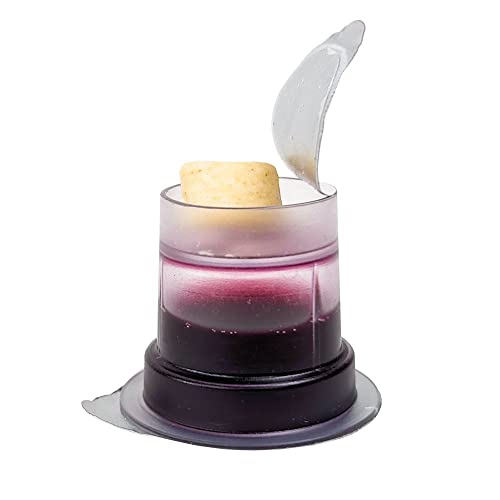 TrueVine Communion Cups and Wafer Set - Prefilled Cups with Bread Cracker & Grape Juice - Carefully Packaged & Easy to Open, Ideal First Communion, Church Services, Convenient & Hygienic (200 Count) - Thumbnail 3