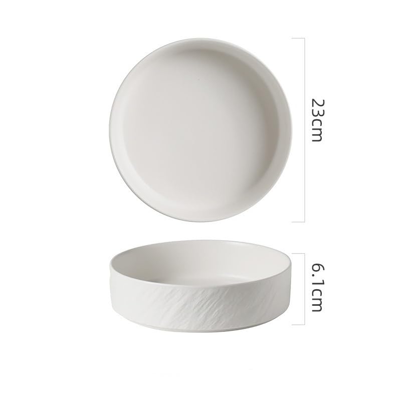 Piatti Cena Ciotola for zuppa in ceramica Ciotola for servizio ristorante Ciotola for portata Piatto for cena Forniture Per Feste(A)