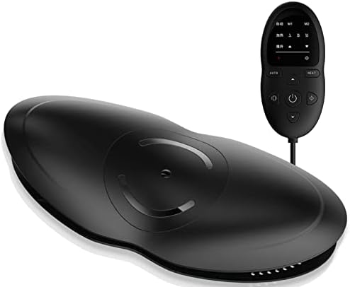 Breadom Electric Lumbar Traction Device, with Heat Function and Adjustable Intensity, Lower Back Pain Relief Devices, Electric Inflatable Back Stretcher Device for Waist Relieve